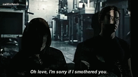 Oh Love, I'M Sorry If I Smothered You. GIF - Smothered Oh Love Sorry GIFs