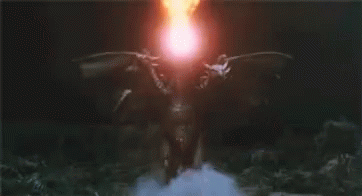 Ghidorah Fire Breathing GIF - Ghidorah Fire Breathing 3headed Dragon GIFs