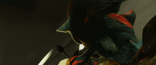 a close up of shadow the hedgehog 's face