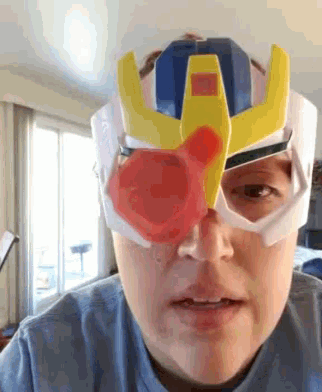 Face Mask GIF - Face Mask Gundam GIFs