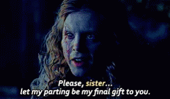 Morgause Merlin GIF - Morgause Merlin Parting GIFs