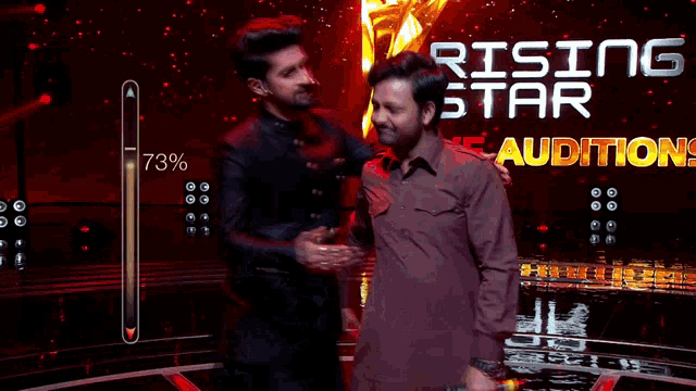 Ravi Dubey Rising Star GIF - Ravi Dubey Rising Star Hug GIFs