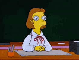 Simpsons School GIF - Simpsons School Thought GIFs