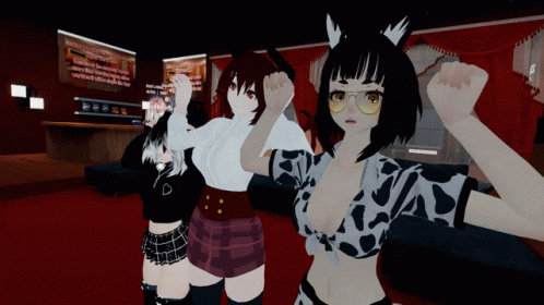 Anime Anime Dance GIF - Anime Anime Dance Vrchat GIFs