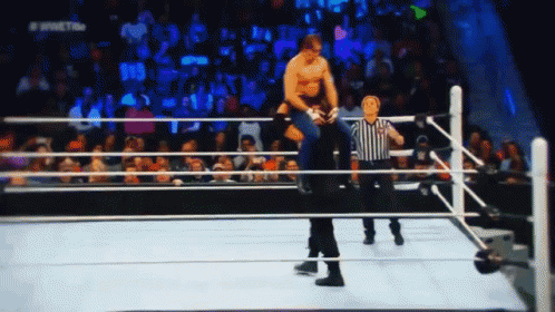 Roman Reigns Dean Ambrose GIF - Roman Reigns Dean Ambrose Sit Out GIFs