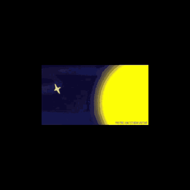 a cartoon drawing of a star and a yellow sun with youtube.com in the lower right corner