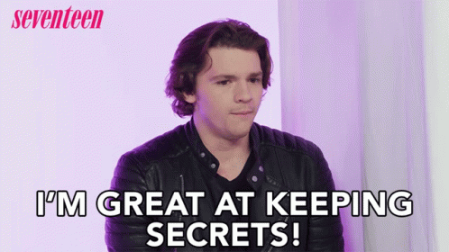 Im Great At Keeping Secrets Im Great With Secrets GIF - Im Great At Keeping Secrets Im Great With Secrets Youre Secrets Safe With Me GIFs