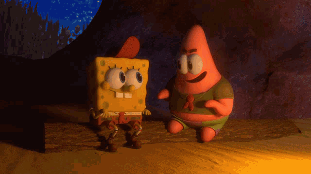 Rawr Spongebob GIF - Rawr Spongebob Patrick Star GIFs
