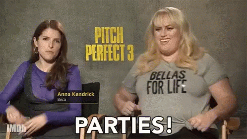 Anna Kendrick Parties GIF - Anna Kendrick Parties I Love Parties GIFs
