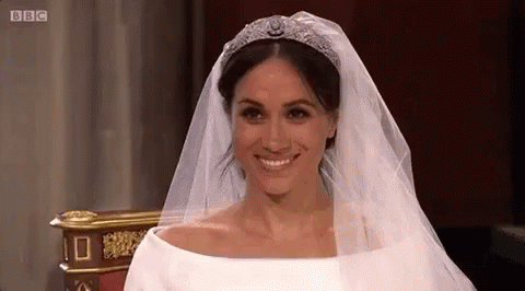 Meghan Markle Smiling GIF - Meghan Markle Smiling Royal Wedding GIFs