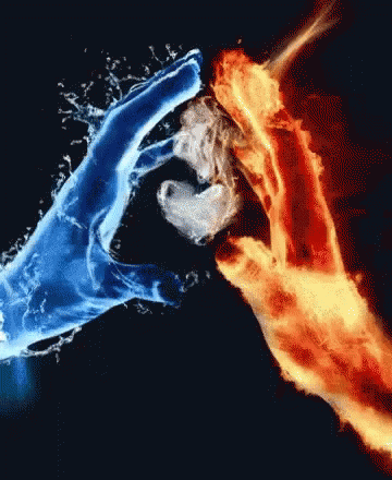 Ice And Fire Cold GIF - Ice And Fire Cold Warm GIFs