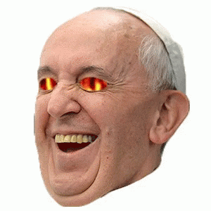 Fire Pope GIF - Fire Pope Evileyes GIFs