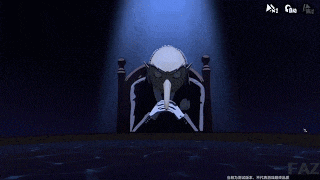 a cartoon drawing of a man sitting in a chair with the word faz on the bottom