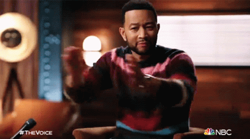 Clapping To The Beat John Legend GIF - Clapping To The Beat John Legend The Voice GIFs