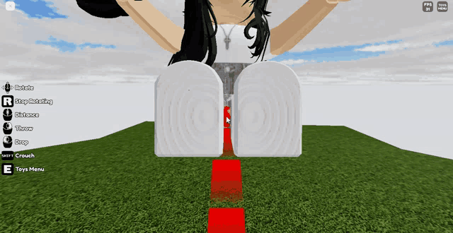 a screenshot of a video game with the letters r and e on the bottom right