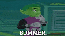 a group of cartoon characters are standing next to each other and the words total buzzkill are on the bottom