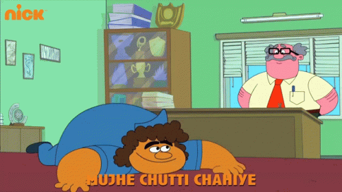 Mujhe Chutti Chahiye Patwardhan GIF - Mujhe Chutti Chahiye Patwardhan Golmaal Jr GIFs