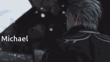 a devil may cry character named michael is shown