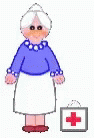 First Aid Nurse GIF - First Aid Nurse Grandma Wave GIFs