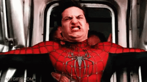 2 Hours Into A Meeting And You Have To Go To The Bathroom GIF - Spiderman Peterparker Tobey Maguire GIFs