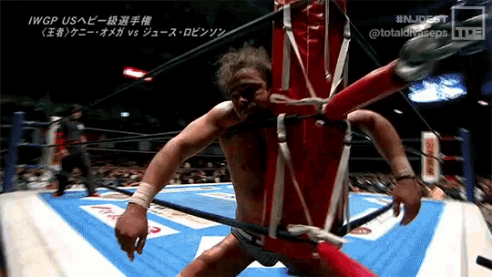 Kenny Omega The Cleaner GIF - Kenny Omega The Cleaner Hurt GIFs