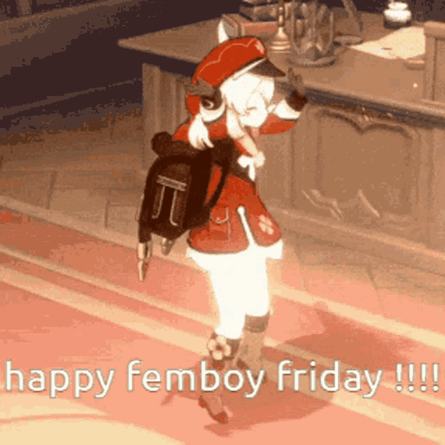Happy Femboy Friday Friday GIF - Happy Femboy Friday Friday Femboy Friday GIFs