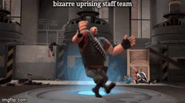 Bizarre Uprising A Bizarre Day GIF - Bizarre Uprising A Bizarre Day Staff Team GIFs