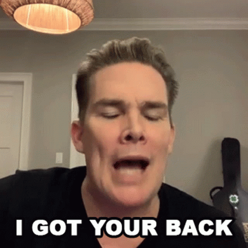 I Got Your Back Cameo GIF - I Got Your Back Cameo I Will Help You GIFs