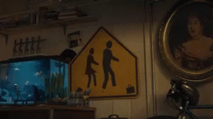 Dancing Uhh GIF - Dancing Uhh Pedestrian Sign GIFs