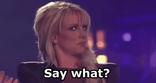 Britney Spears Say What GIF - Britney Spears Say What Confused GIFs