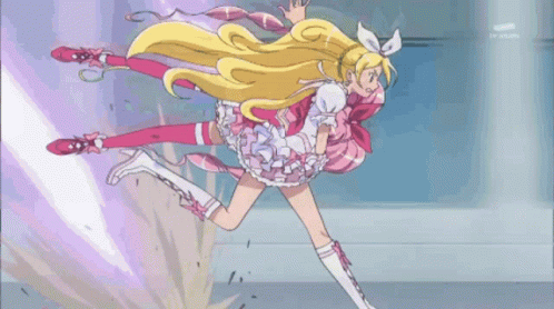 Suite Precure Anime GIF - Suite Precure Anime Running GIFs