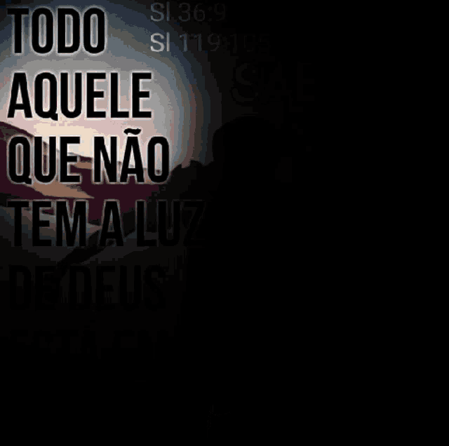 a sign that says " não sabe de onde veio nem " on it