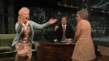 Old Lady Dance GIF - Old Lady Crazy Lady GIFs