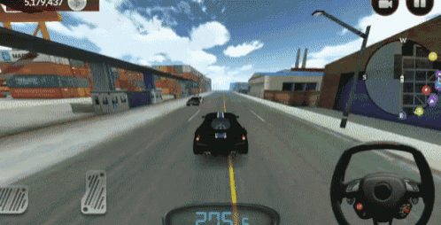 Racing Car Drifting GIF - Racing Car Drifting Video Game GIFs