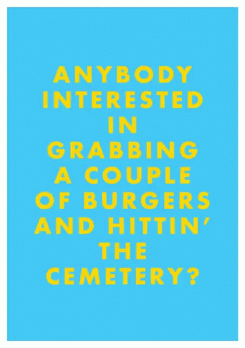 Cemetery Burgers GIF - Cemetery Burgers Royal Tenenbaums GIFs
