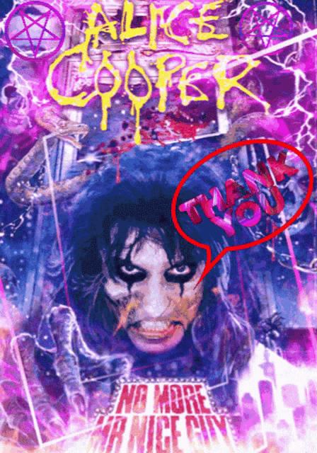 Alice Cooper Thank You GIF - Alice Cooper Thank You Thanks GIFs