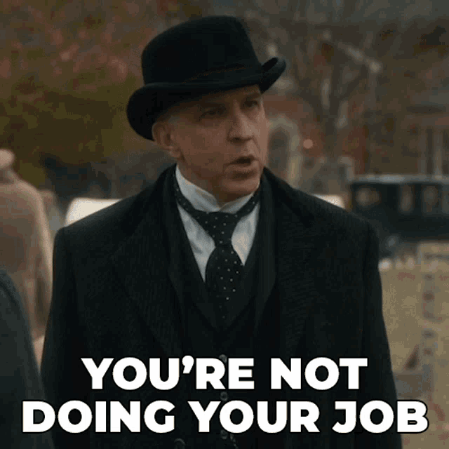 Youre Not Doing Your Job Fast Enough Arnold Chambers GIF