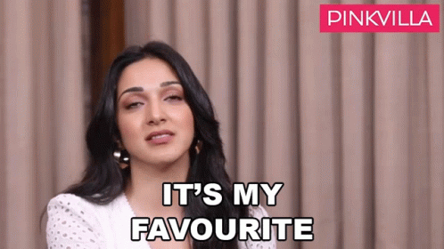 Its My Favourite Kiara Advani GIF - Its My Favourite Kiara Advani Pinkvilla GIFs