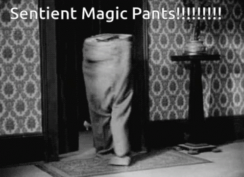 Sentient Magic Pants Krugerstown GIF - Sentient Magic Pants Krugerstown GIFs