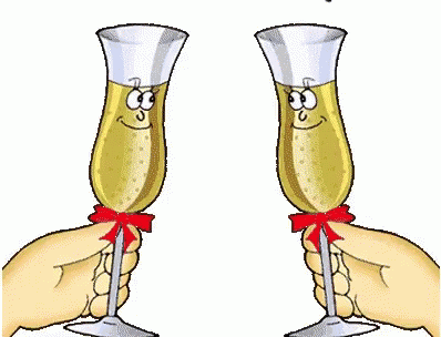 Brindis Champagne GIF - Brindis Champagne Toast GIFs