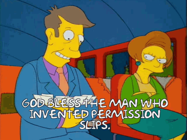 Slip Permission GIF - Slip Permission Not A Man GIFs