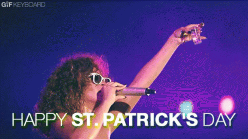Rihanna GIF - Stpatricksday Irish Stpattysday GIFs