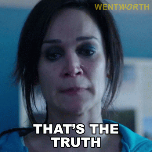 Thats The Truth Franky Doyle GIF - Thats The Truth Franky Doyle Wentworth GIFs