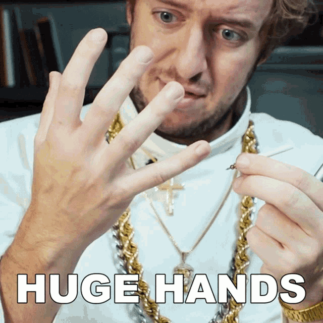Huge Hands Peter Deligdisch GIF - Huge Hands Peter Deligdisch Peter Draws GIFs
