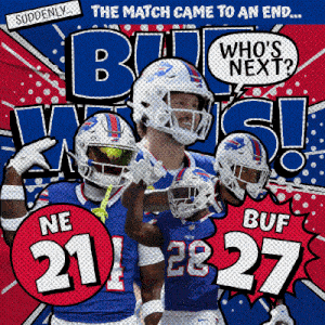 Buffalo Bills (27) Vs. New England Patriots (21) Post Game GIF - Nfl National Football League Football League GIFs
