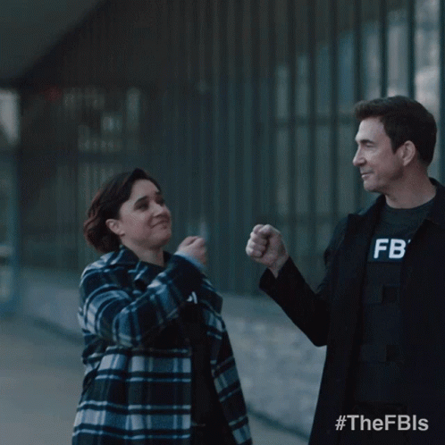 Fist Bump Supervisory Special Agent Remy Scott GIF