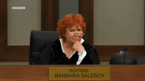Barbara Salesch Sat1 GIF - Barbara Salesch Sat1 Trash Tv GIFs