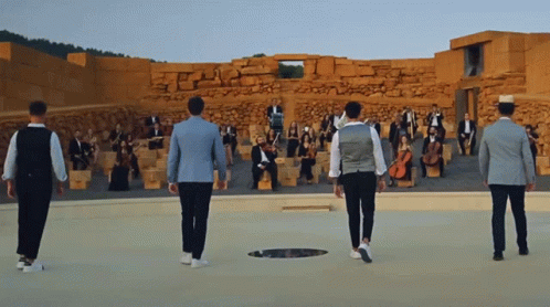 Walking Towards The Band Victor Micallef GIF - Walking Towards The Band Victor Micallef Clifton Murray GIFs