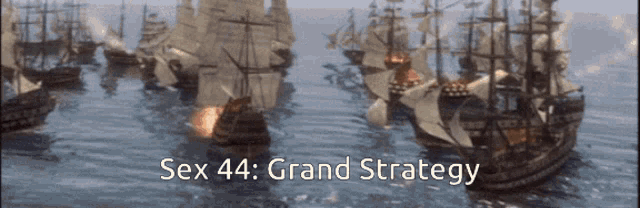 sex 44 grand strategy is displayed on a screen