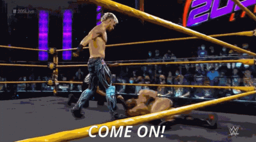 Asher Hale Come On GIF - Asher Hale Come On Wwe GIFs